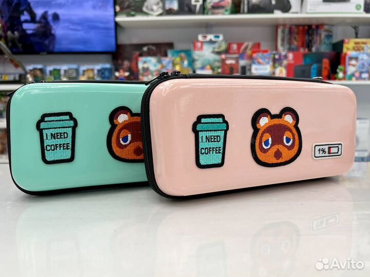 Чехол Animal Crossing Tom Nook для Nintendo Switch