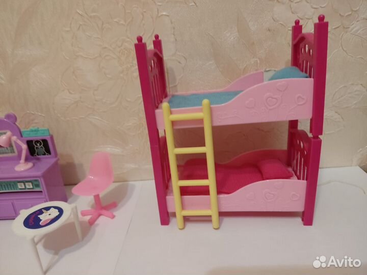 Мебель для кукольного домика и кукол
