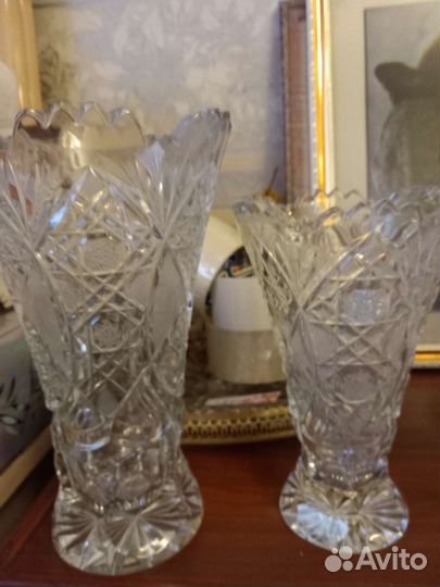 Ваза хрустальная СССР
