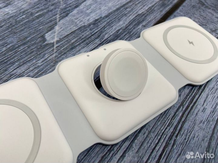 Беспроводная зарядка 3 в 1 magsafe