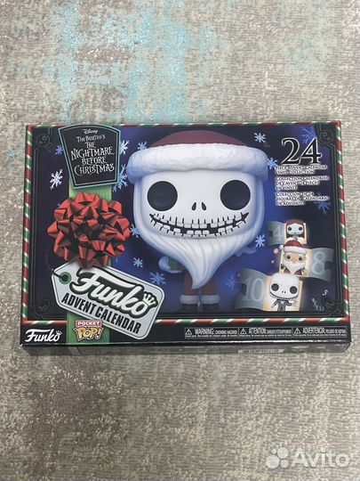 Адвент календарь funko pop кошмар перед рождеством