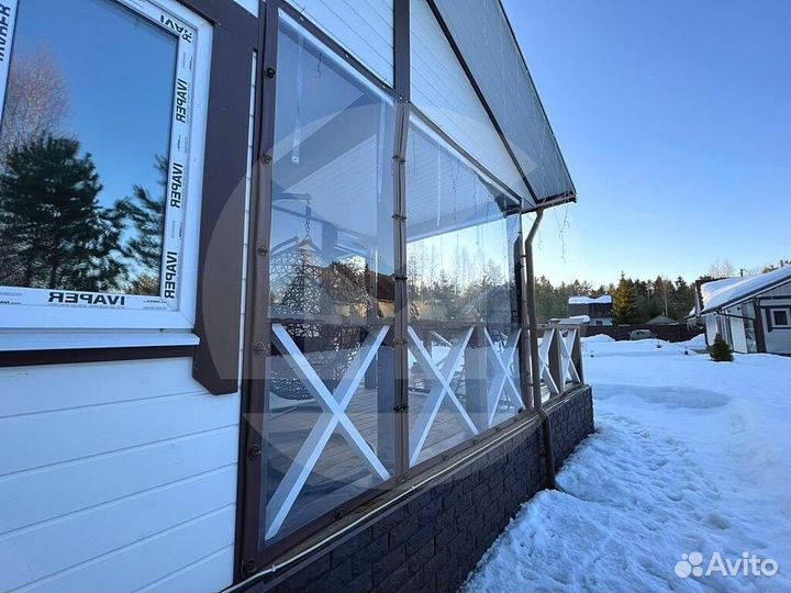 Мягкие окна для загородного дома