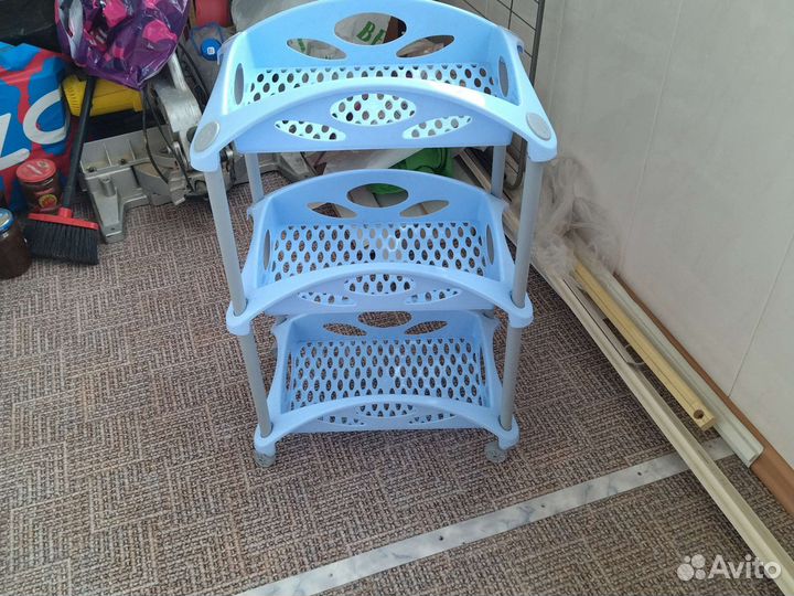 Этажерка пластиковая