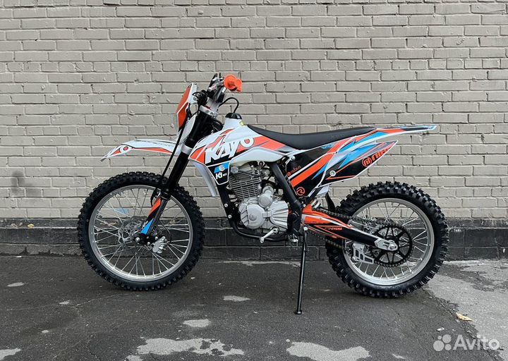 Мотоцикл кроссовый kayo T1-R 250 21/18