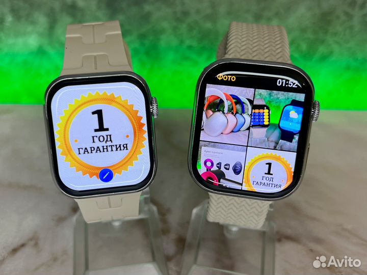 Apple Watch 10 «Оригинал» Natural Titanium