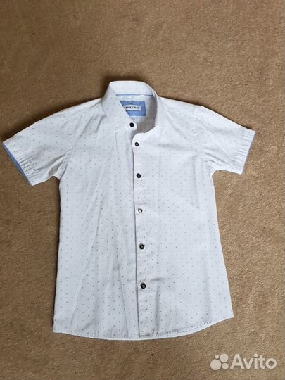 Рубашка на кнопках 140