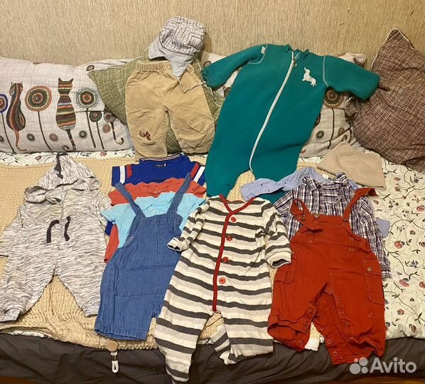 Пакет вещей для мальчика 6-18 месяцев