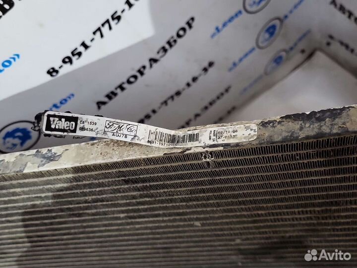 Радиатор кондиционера ford mondeo 4