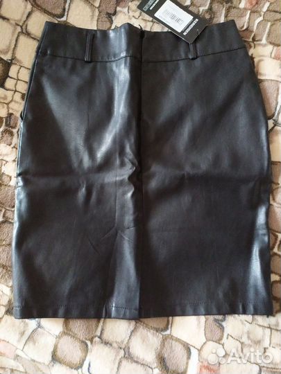 Кожаная юбка