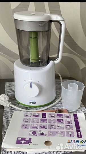 Пароварка блендер philips avent