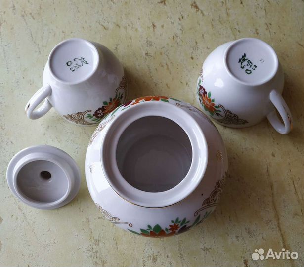 Чайный сервиз вербилки СССР