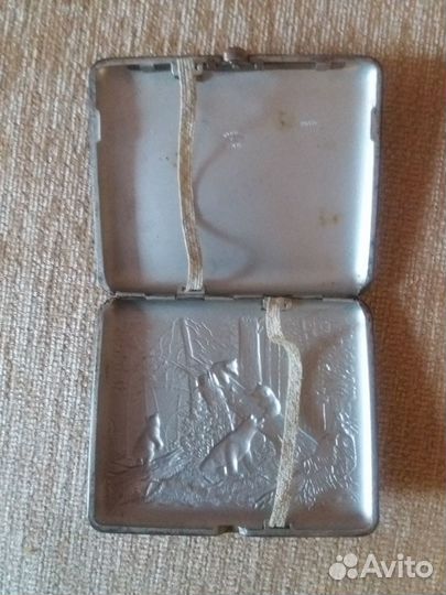 Портсигар СССР мишки в лесу