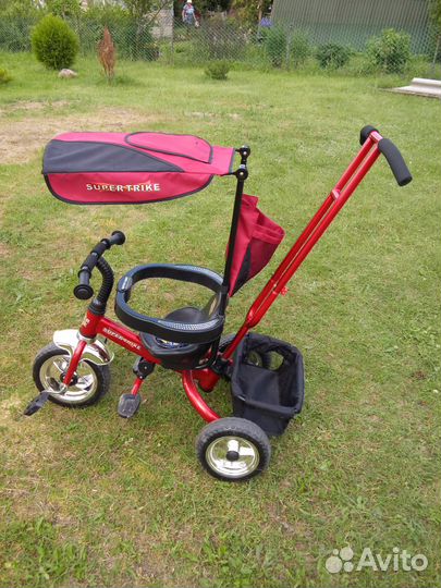 Детский трёхколёсный велосипед Super Trike