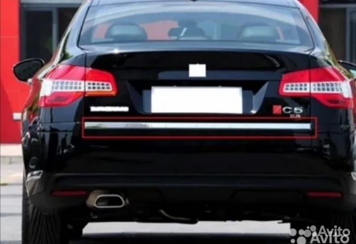 Хром багажника Citroen C5 X7 2008-2017