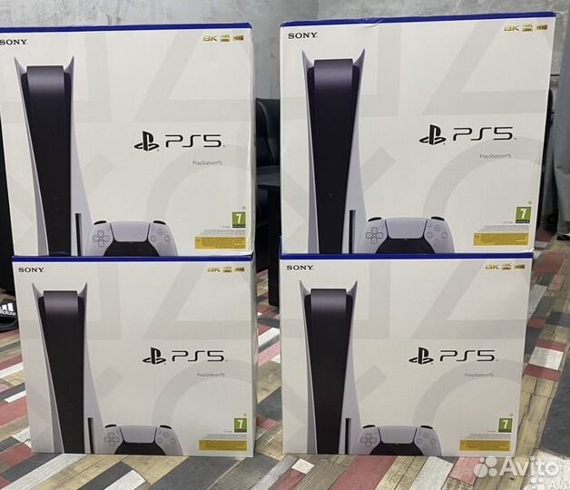 Sony playstation 5 ps5 диском 3рев(Подписка600 Игр
