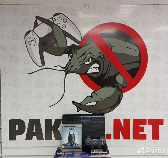 PlayStation 3 super slim +Batman: Летопись Аркхема