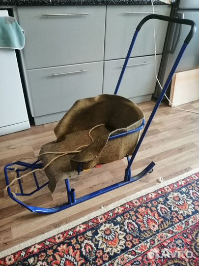 Детские зимние санки