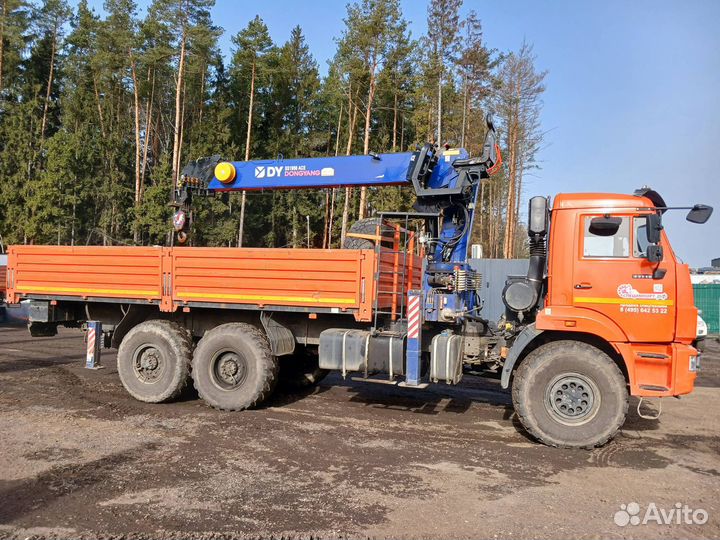 КАМАЗ 43118 с КМУ, 2022