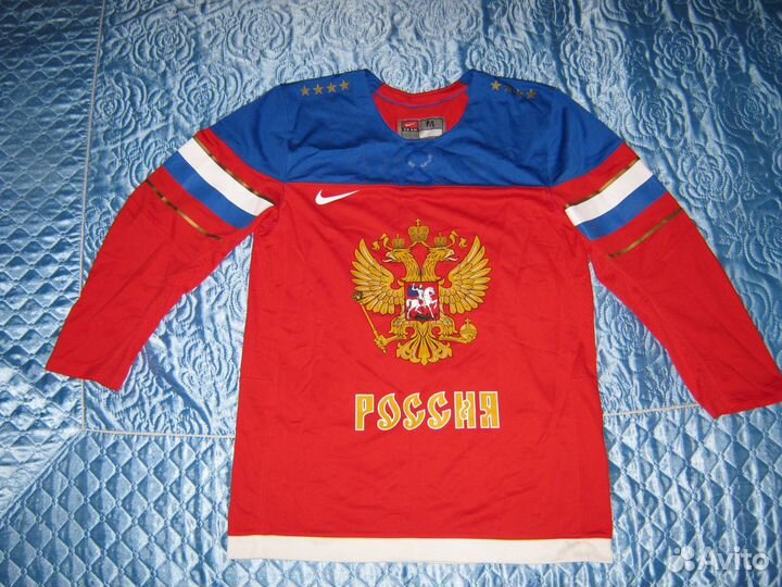 Свитер хоккейный Nike iihf Russia