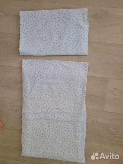 Бортики в кроватку сатин