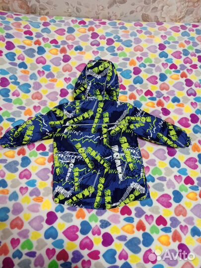 Куртка мембрана осень для мальчика 98