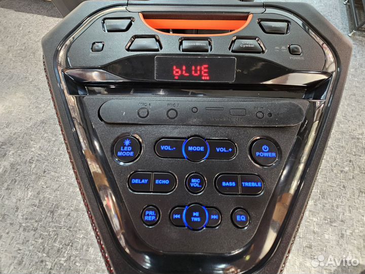 Новая колонка Eltronic 1000w с подсветкой