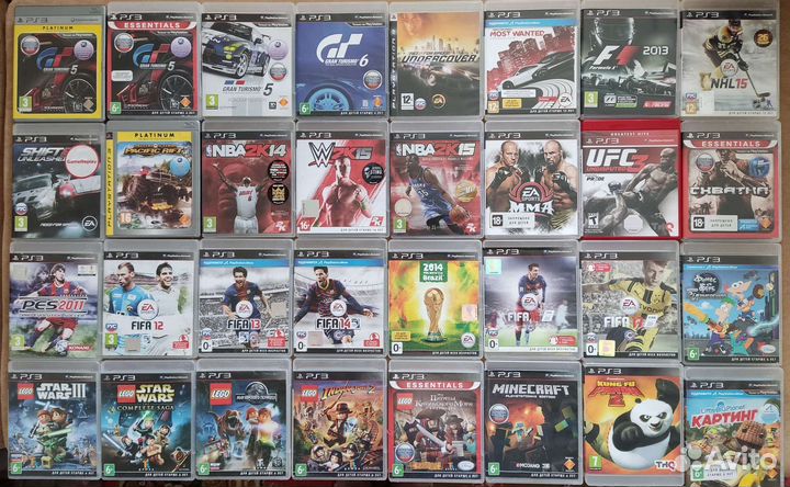 Игры диски для ps3