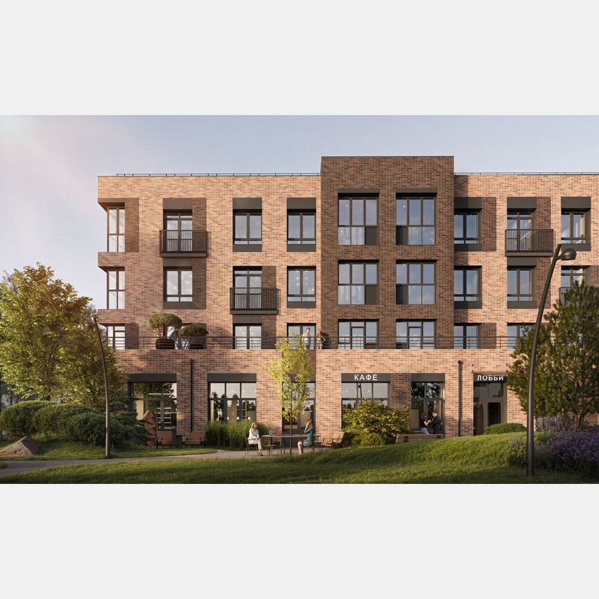 2-к. квартира, 58,3 м², 4/4 эт.