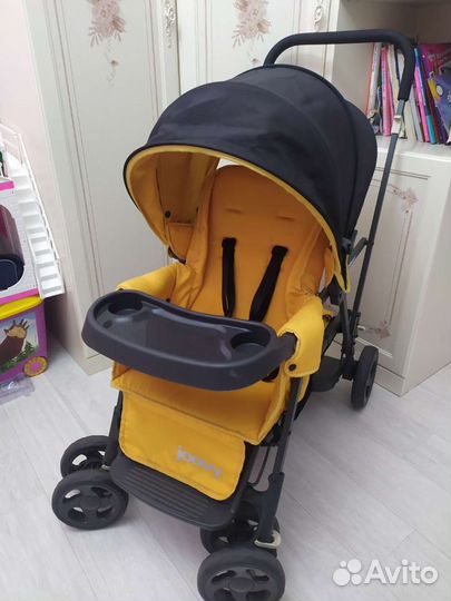 Коляска для погодок joovy caboose