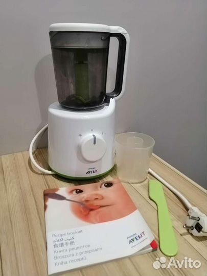 Пароварка блендер philips avent 2 в 1