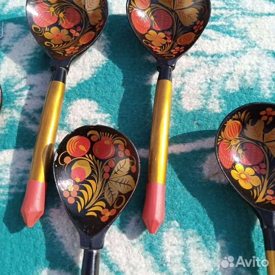 Ложки посуда хохлама