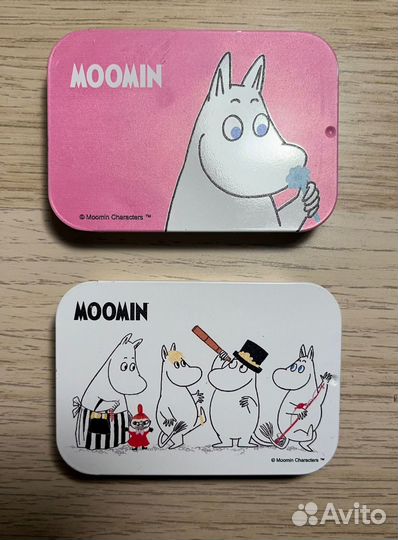 Наборы леденцы в железной коробочке moomin