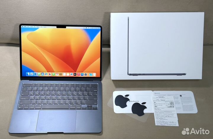 Новый MacBook Air 13 M2 2022 256GB Midnight