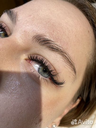 Наращивание ресниц с выездом на дом