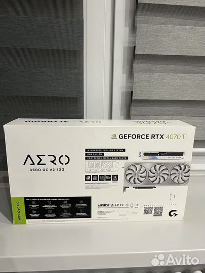 GeForce RTX 4070 Ti aero OC V2 12G