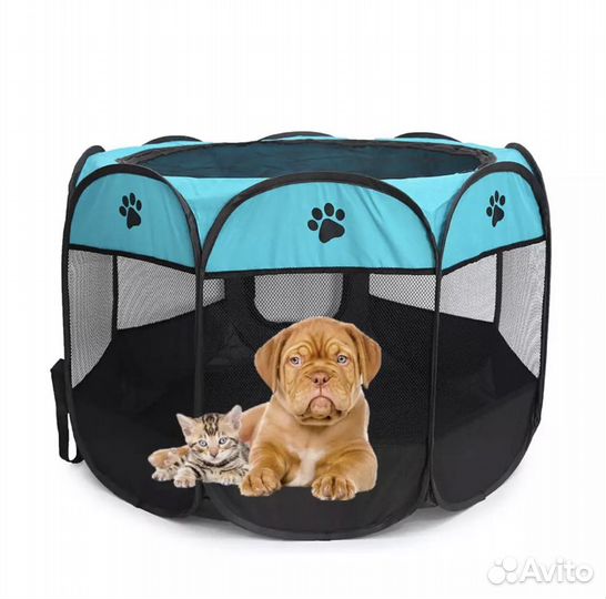 Вольер в квартиру складной для собак и кошек. Разн