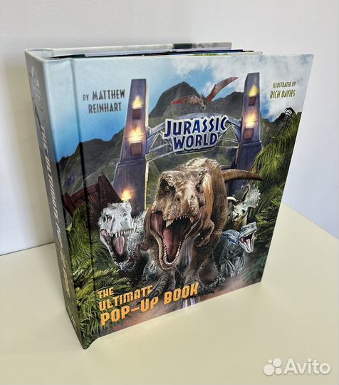 Мир Юрского Периода Книга - Jurassic World Pop Up