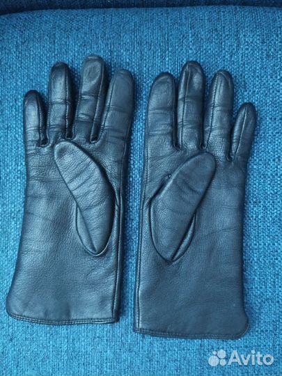 Перчатки кожаные женские