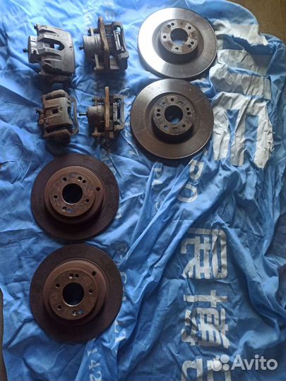 Штатная Тормозная система генезис купе