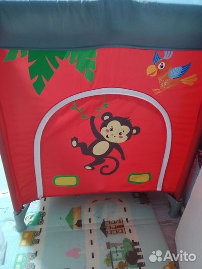Детская кровать манеж