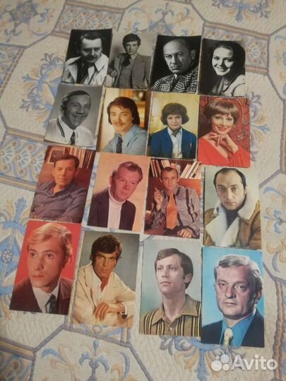 Открытки советских актёров