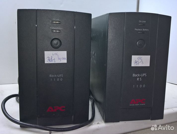 Ибп APC back-UPS 1100/RS1100 без акб