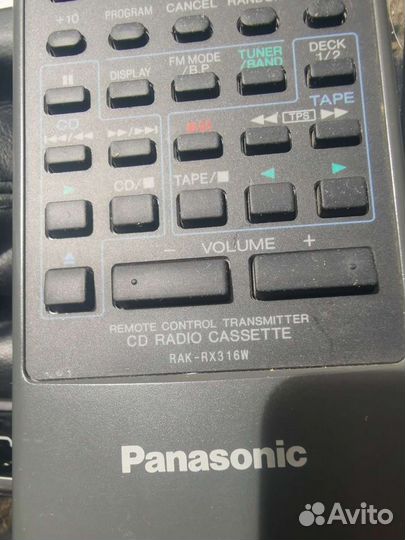 Пульт ду Panasonic cobra rak-rx316w