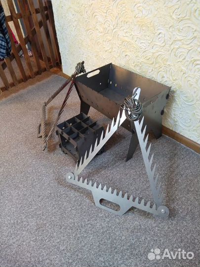 Коса Донная - Печка Щепочница - Мангал Разбор. 2мм