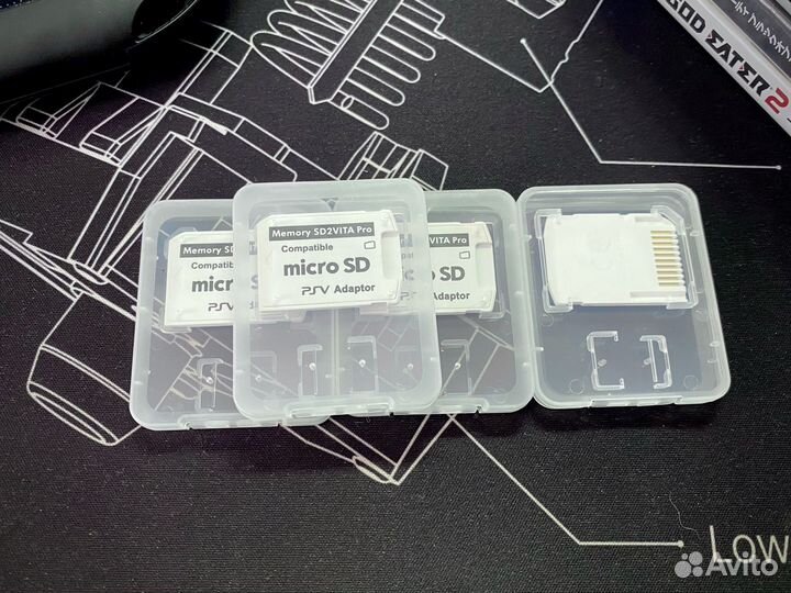 Переходники SD2vita под Micro SD для PS Vita