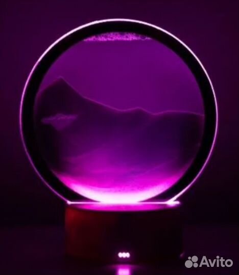 Светильник ночник 3D Живая картина Зыбычие пески