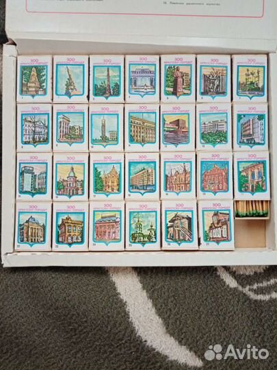 Спички коллекционные, юбилейные