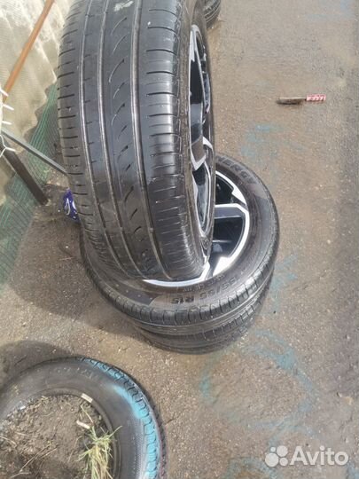 Литые диски r15 4 98 бу