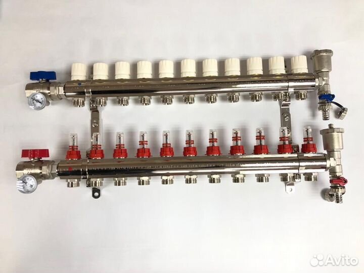 Коллекторная группа с расходомерами 1