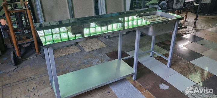 Изготовление из нержавеющей стали мебели